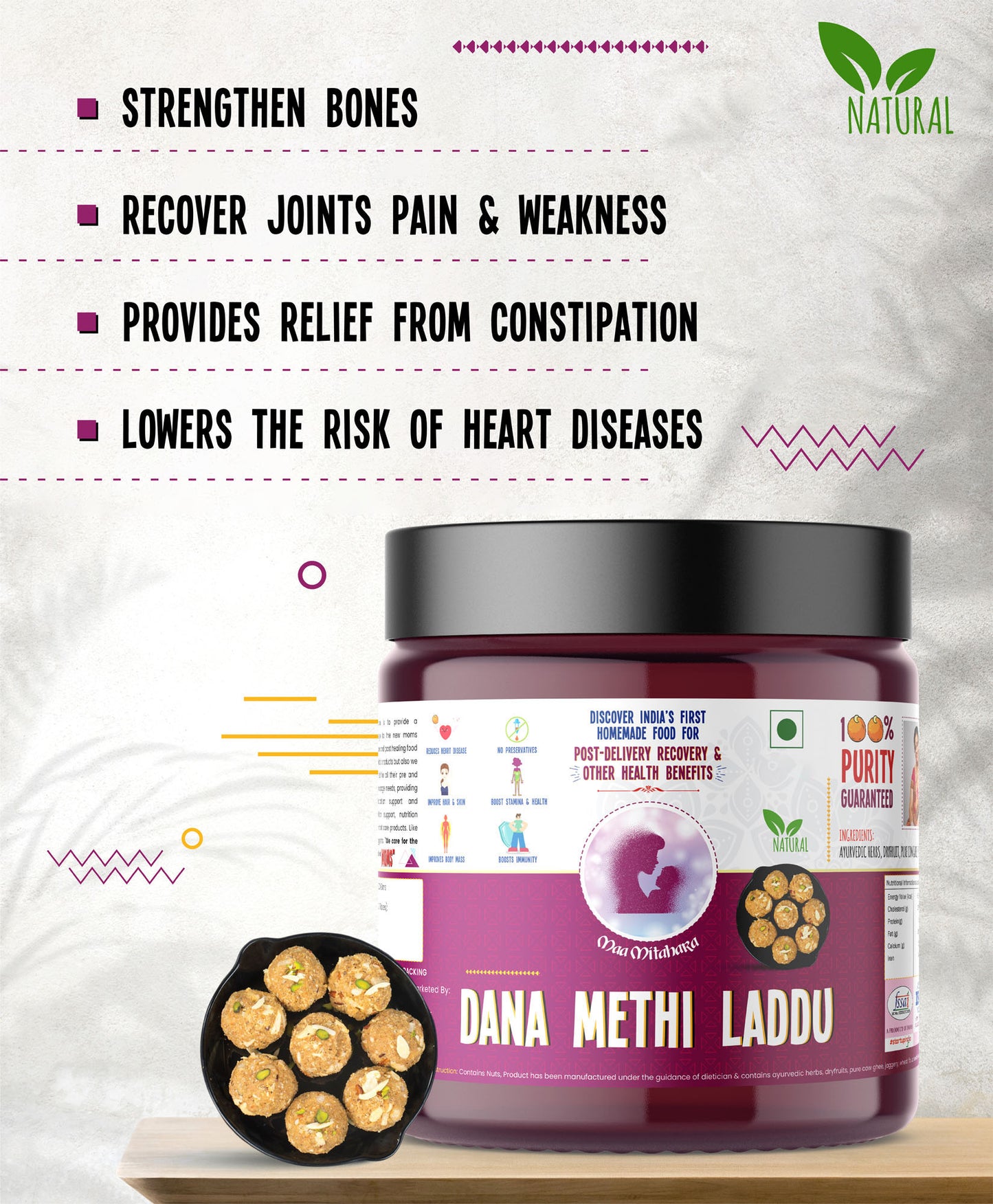First cry_Ashwagandha Laddu