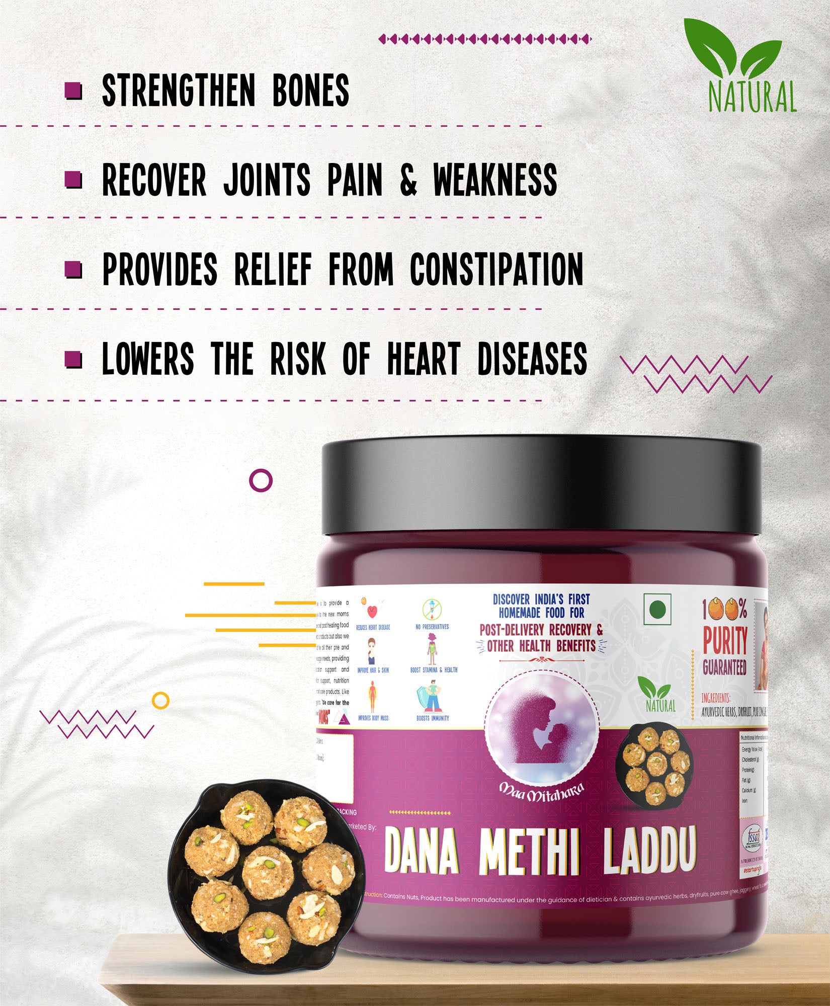 First cry_Ashwagandha Laddu