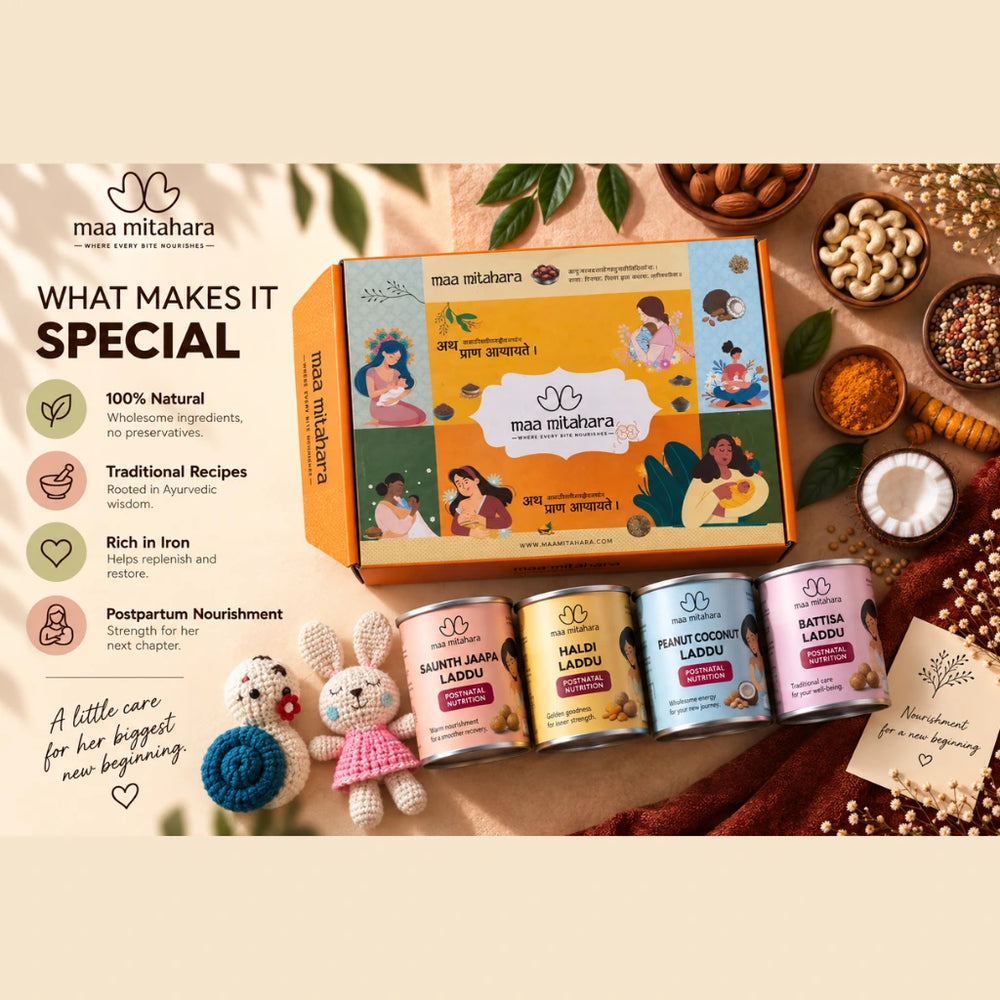 MaaSampada – Traditional Postpartum Laddu Combo