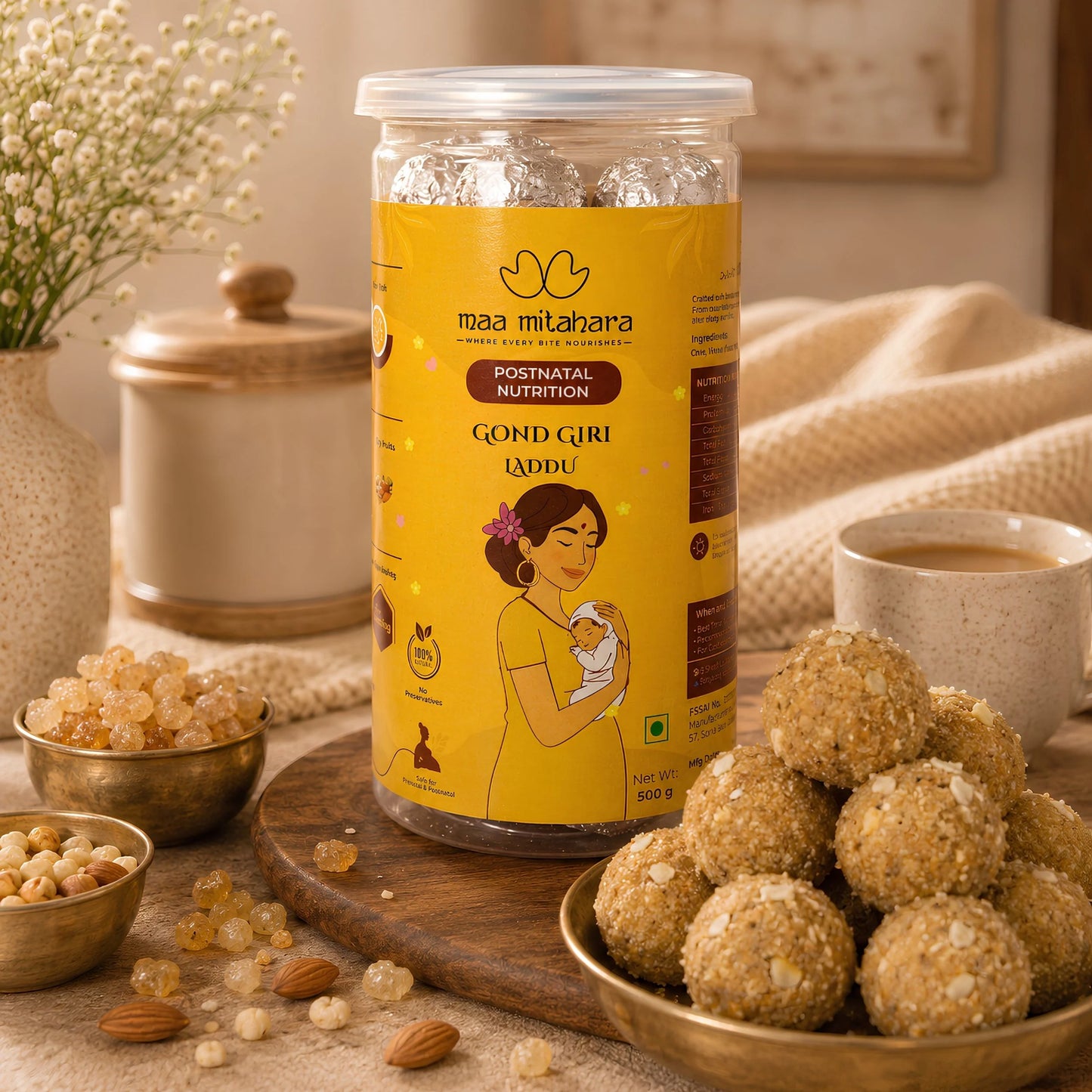 Gond Giri Laddu