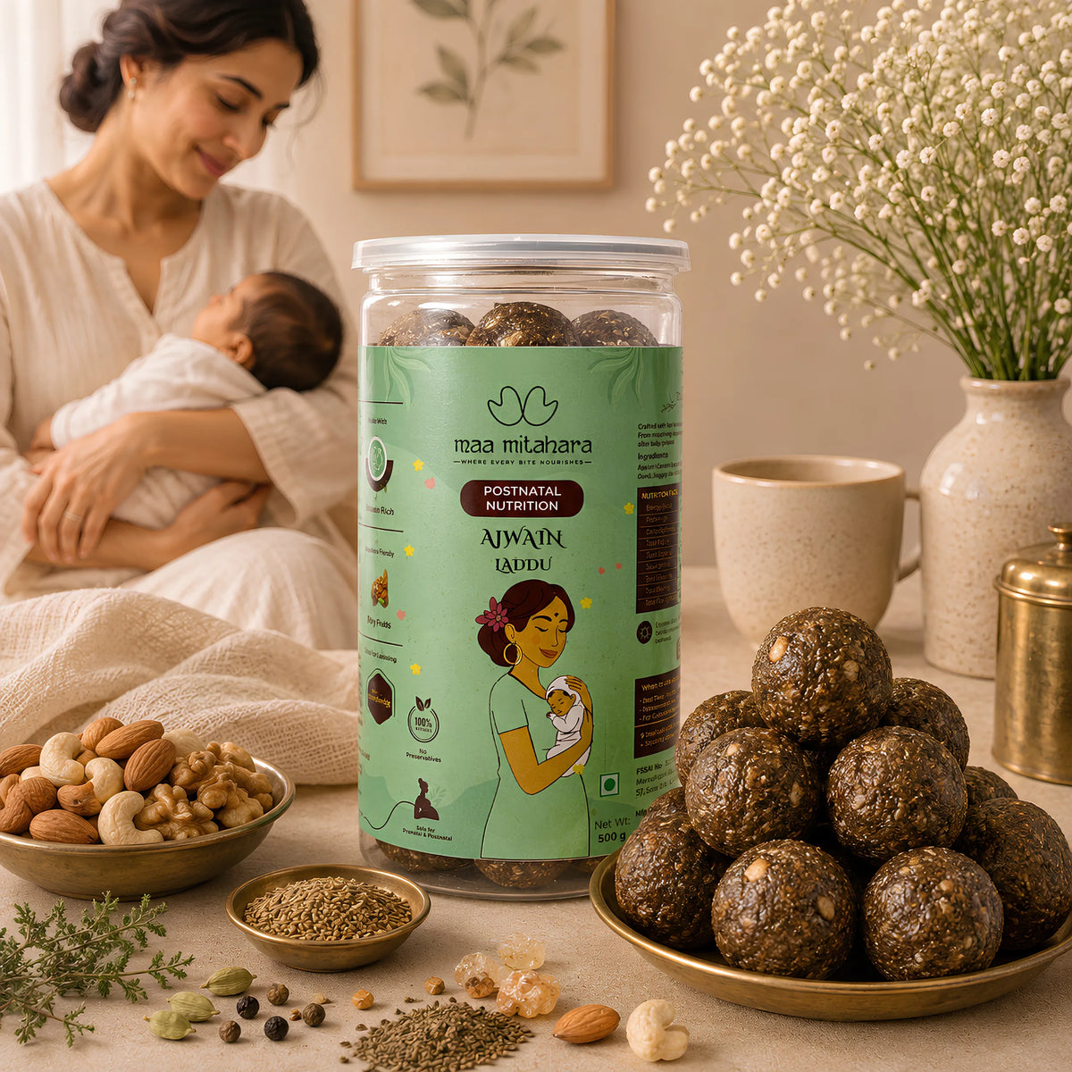 Ajwain Laddu