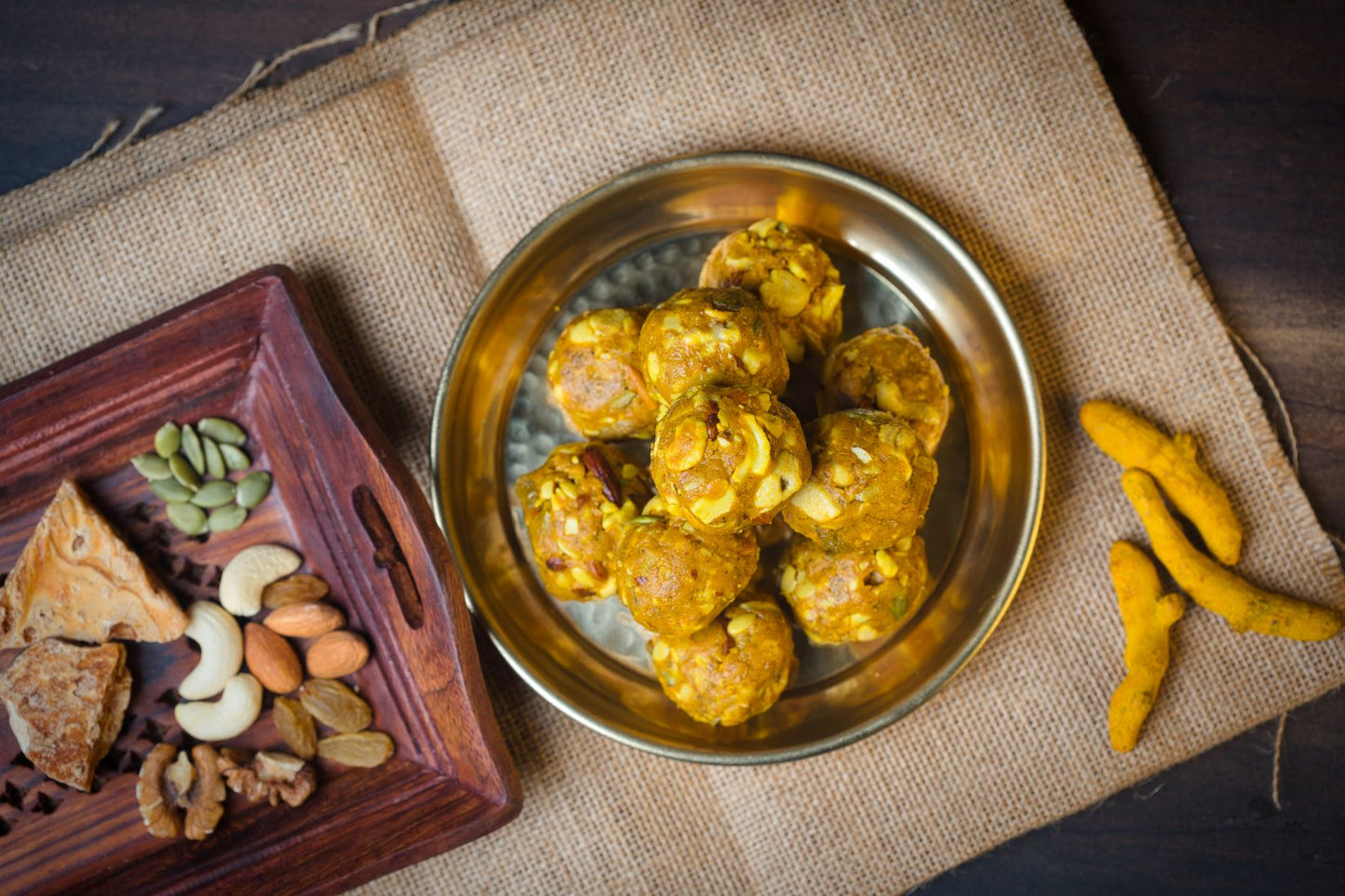 Postnatal Haldi Laddu