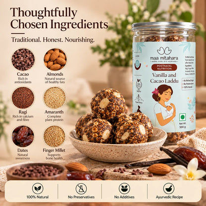 Vanilla and Cacao Laddu